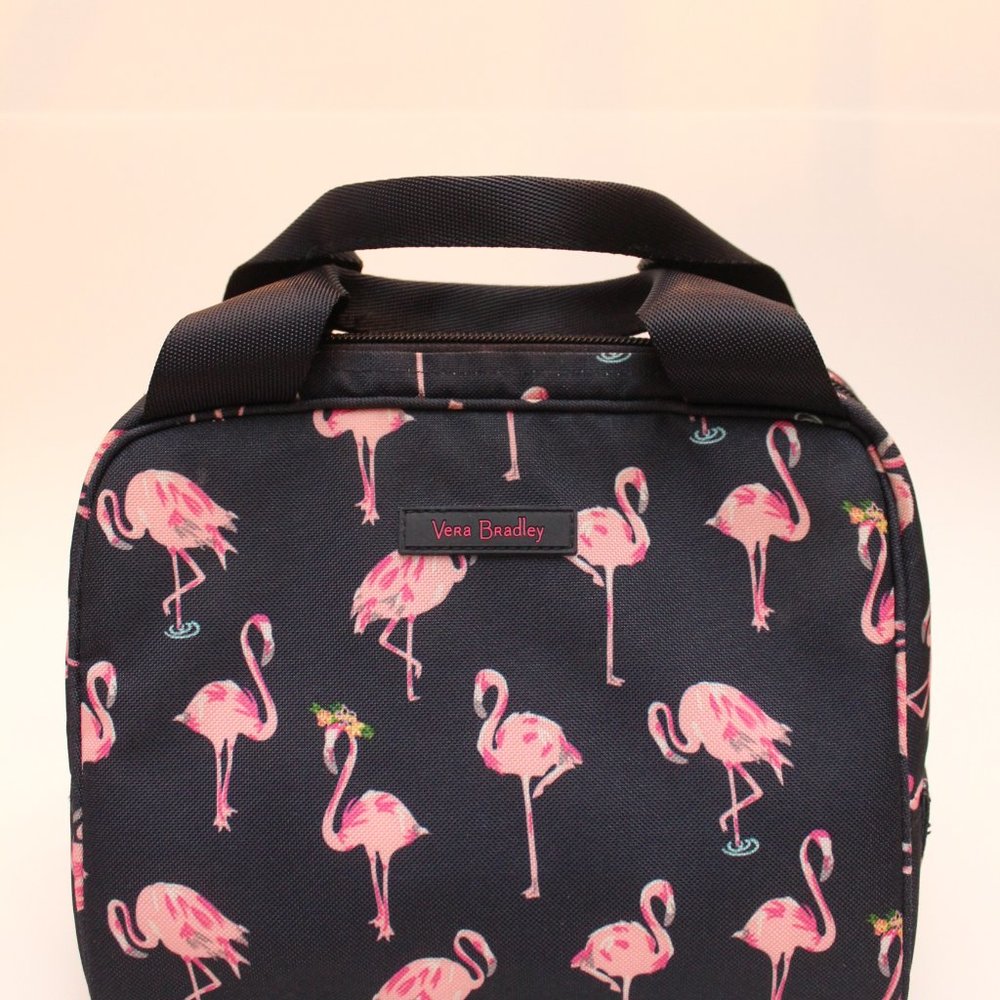 Vera Bradley Lighten Up Lunch Cooler in Flamingo Fiesta + triple zip hipster